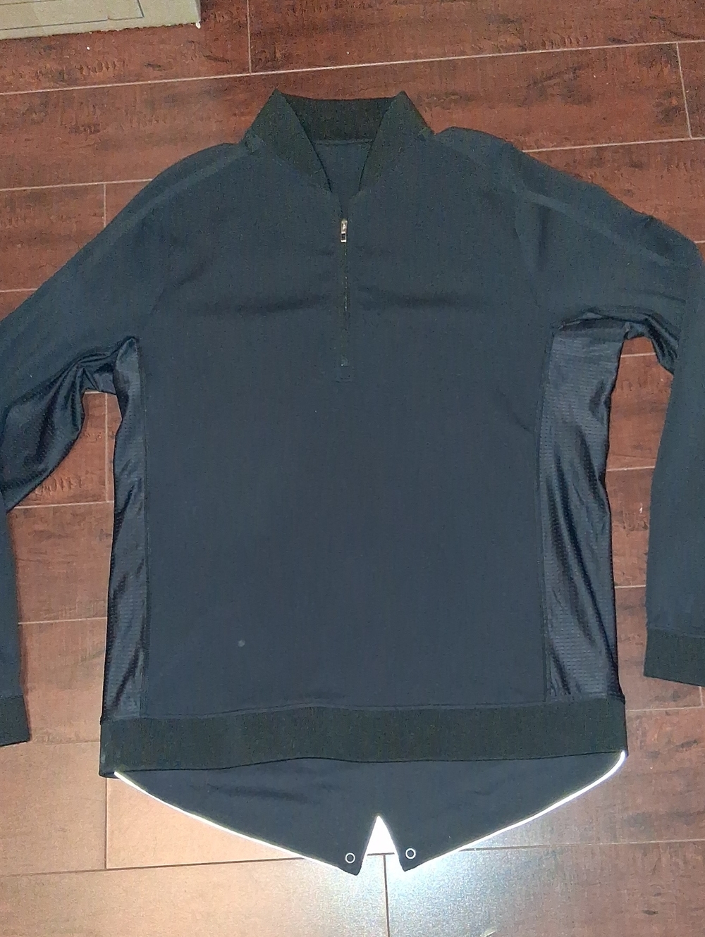 lululemon athletica Black Half-Zip Performance Pullover